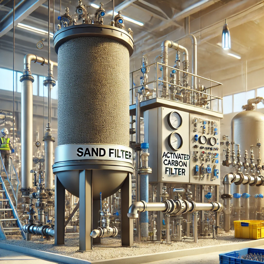 Sand and Carbon Filter Units